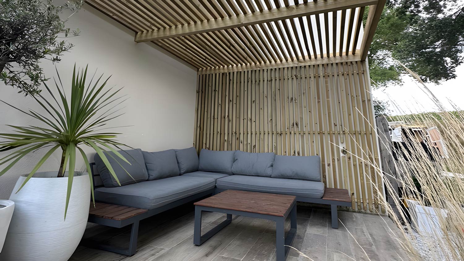 Construction de Pergola bois sur Toulouse